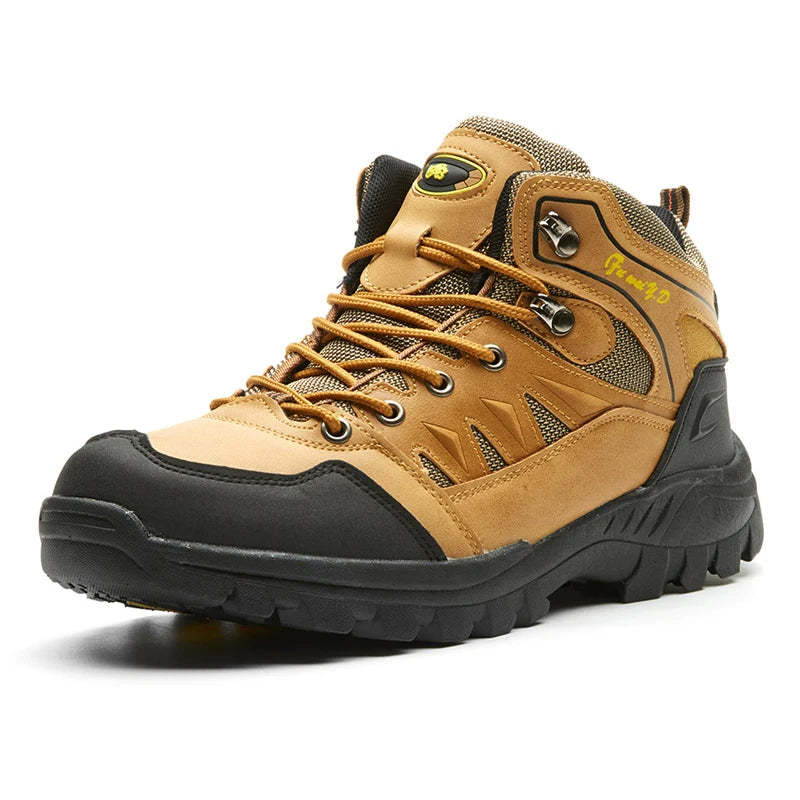 Outdoor Hiking Shoes Men and Women High-top Climbing Boots Non-slip Wear-resistant Trekking Shoes for Men 2024 Autumn Winter