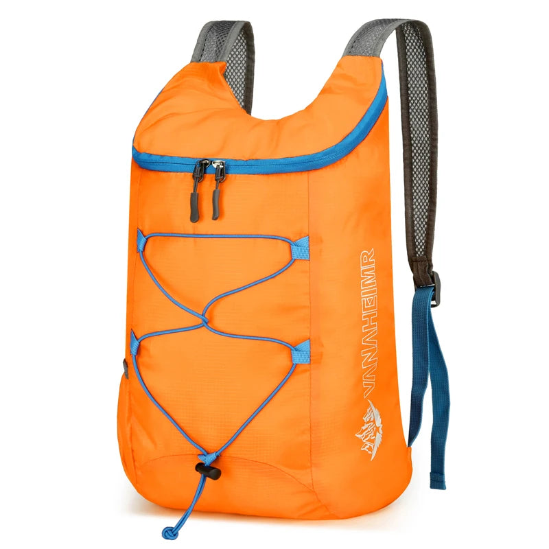 Small Foldable Lightweight Waterproof Portable Multifunctional Sports Backpack for Men Outdoor Camping Hiking Travel
