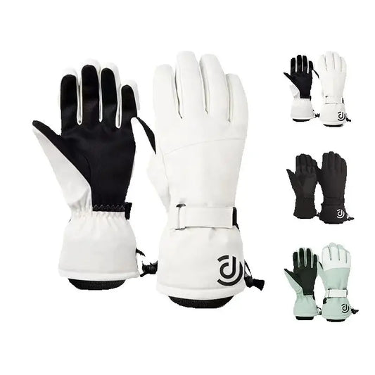 Winter Ski Gloves Waterproof and Breathable Snow Hand Warming Gloves Cold Weathe Wrist Guard Riding Touch-Screen Work Gloves