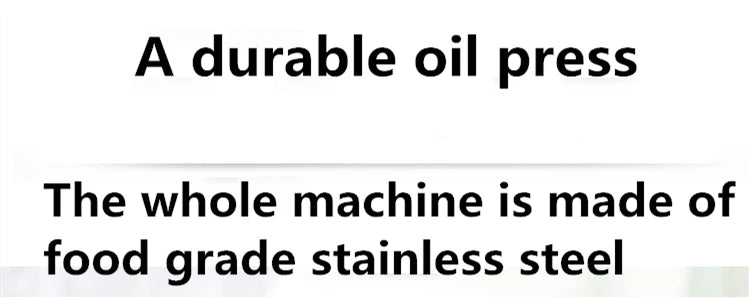 1500W 110V/220V Automatic Cold Press Oil Machine, Oil Cold Press Machine, Sunflower Seeds Oil Extractor, Olive Oil press Extract