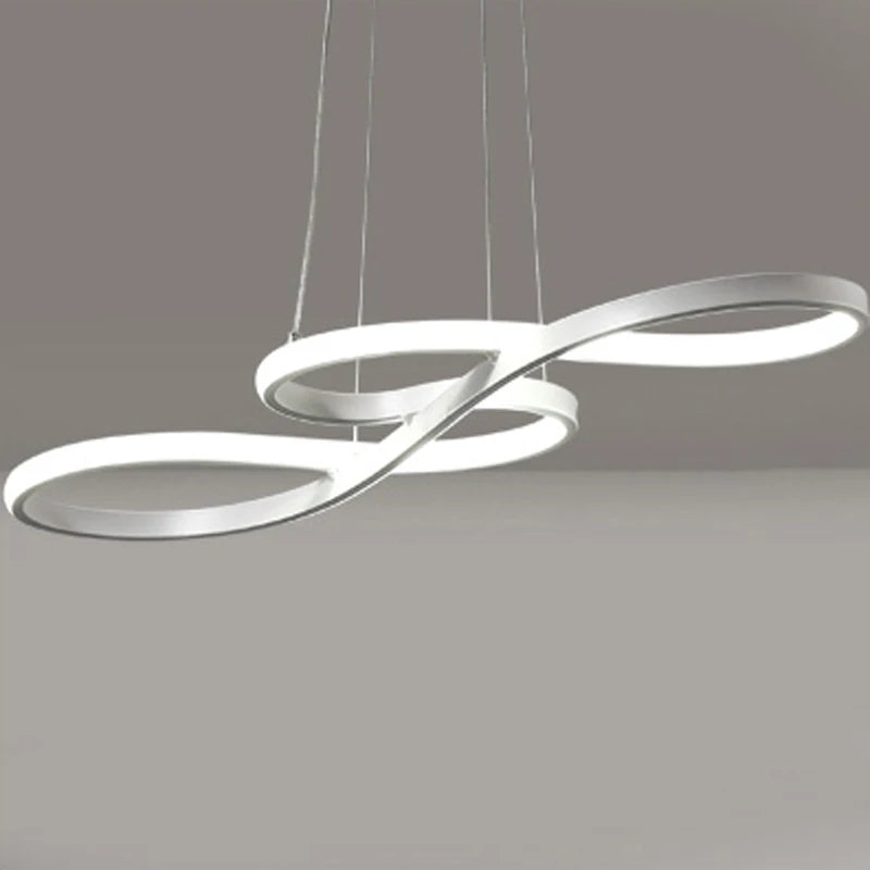 Modern Kitchen Island Pendant Lights Bar Table Dining Room Decor Hanging Lights Remote Dimming Kitchen Led Cord Pendant Lamp