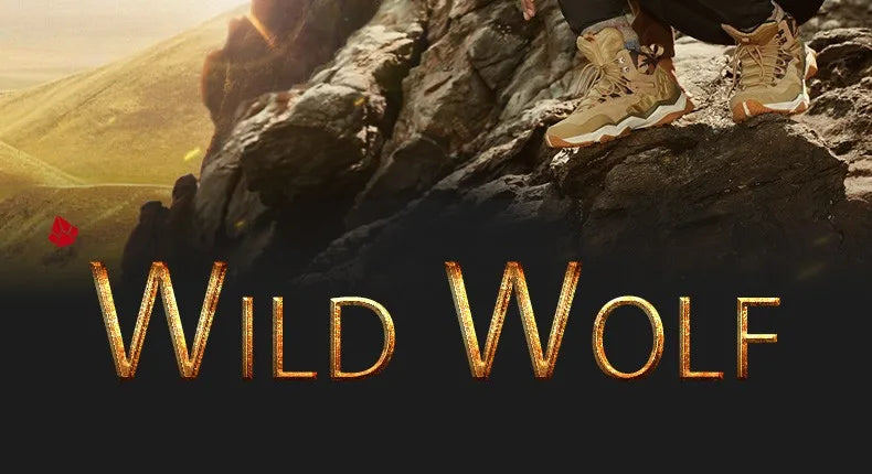RAX Mens Waterproof Hiking Shoes Genuine Leather Trekking Boots Tactical Boots  Outdoor Ankle Boots Walking Mountaineering Shoes