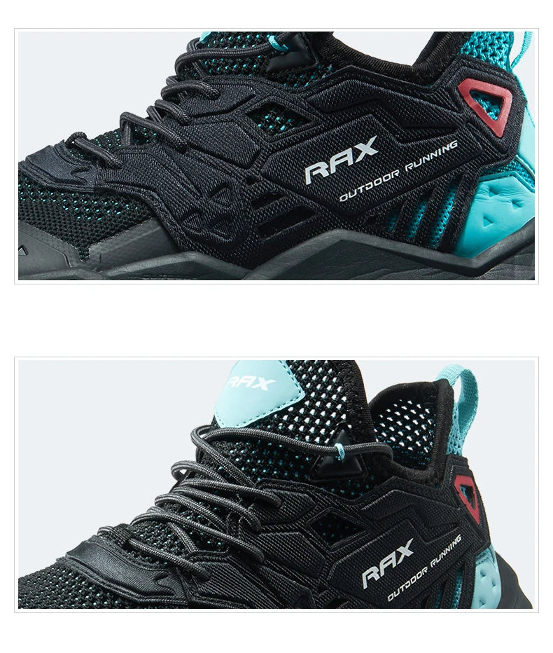 RAX Mens Waterproof Hiking Shoes Genuine Leather Trekking Boots Tactical Boots  Outdoor Ankle Boots Walking Mountaineering Shoes