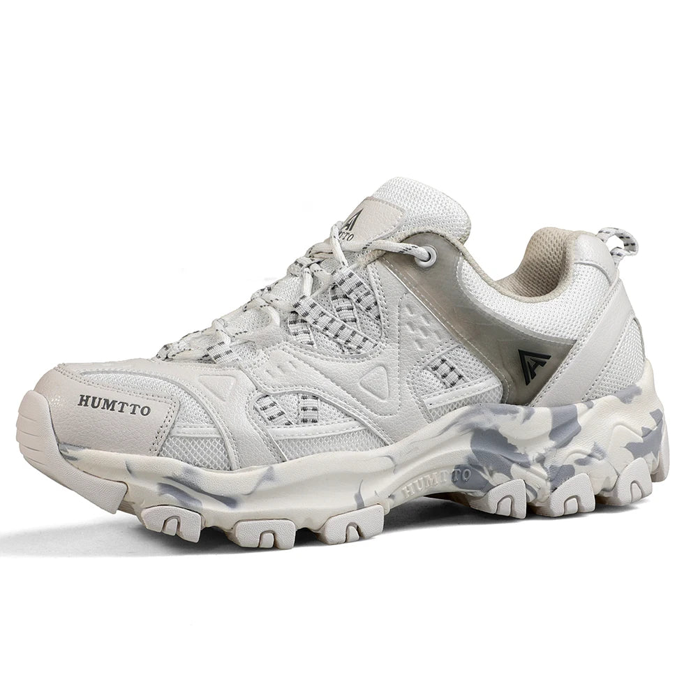 HUMTTO Women Hiking Shoes  Spring Outdoor Sports Climbing Shoes Walking shoes Warm men Trekking Sneakers Ankle Boots Breathable