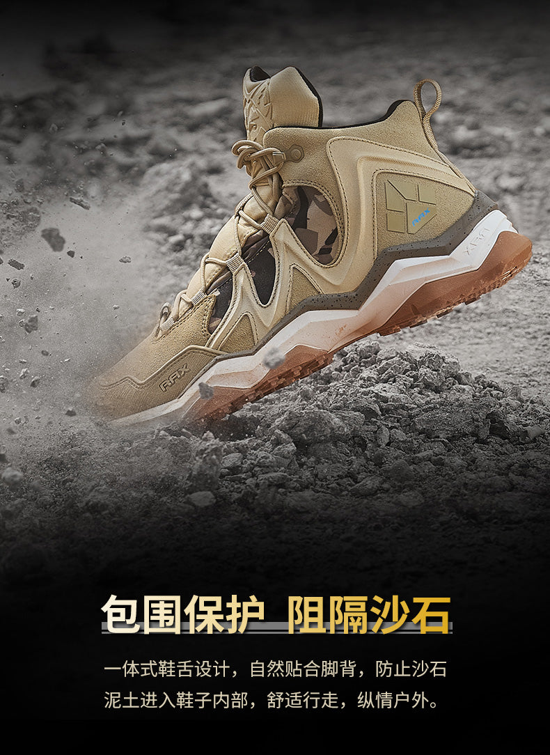 RAX Men Hiking Shoes winter Waterproof Outdoor Sneaker Men Leather Trekking Boots Trail Camping Climbing Hunting Sneakers Women