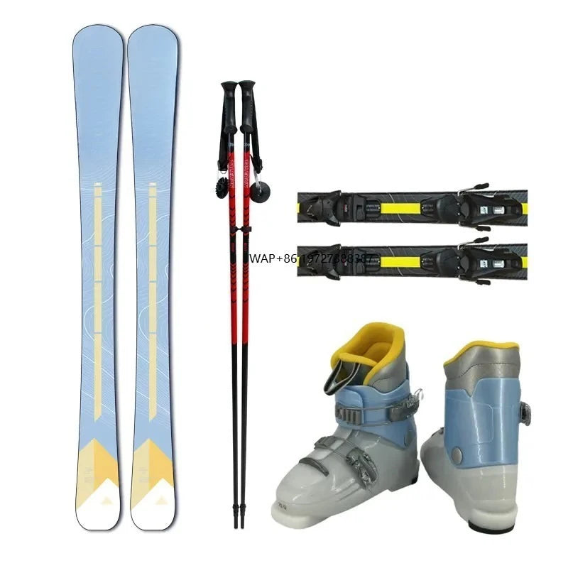Direct Factory Sale Customized Professional Alpine Skis Men Wood Material Freestyle Sport Style Winter Wholesale Price Advantage