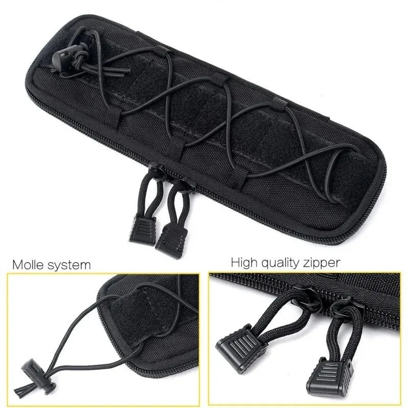 Tactical Molle Knife Pouch EDC Tool Knives Holder Hunting Accessories Outdoor Sports Hiking Camping Hunting Flashlight Holster