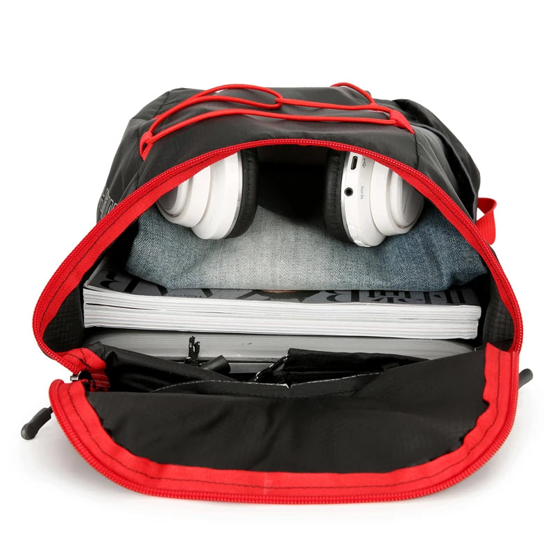 Small Foldable Lightweight Waterproof Portable Multifunctional Sports Backpack for Men Outdoor Camping Hiking Travel