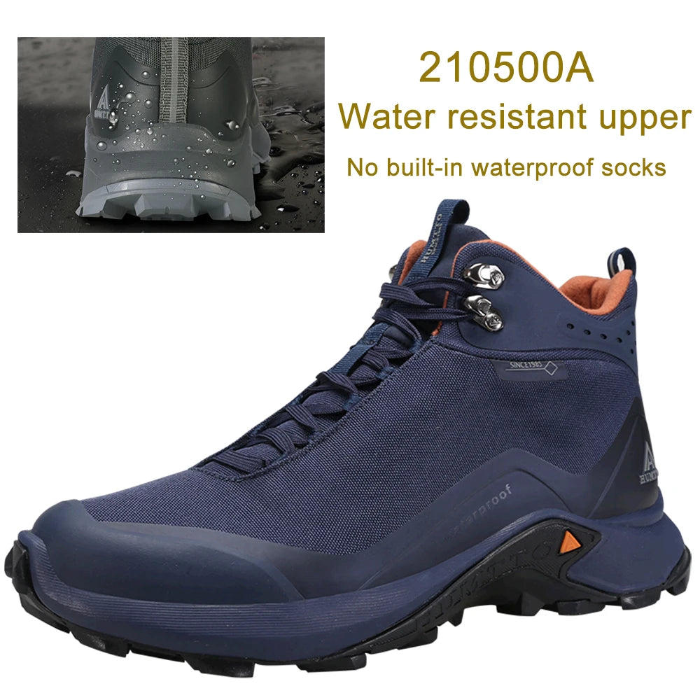 HUMTTO Waterproof Hiking Shoes for Men New Outdoor Mens Sneakers Winter Trekking Boots Male Camping Hunting Tactical Ankle Boots