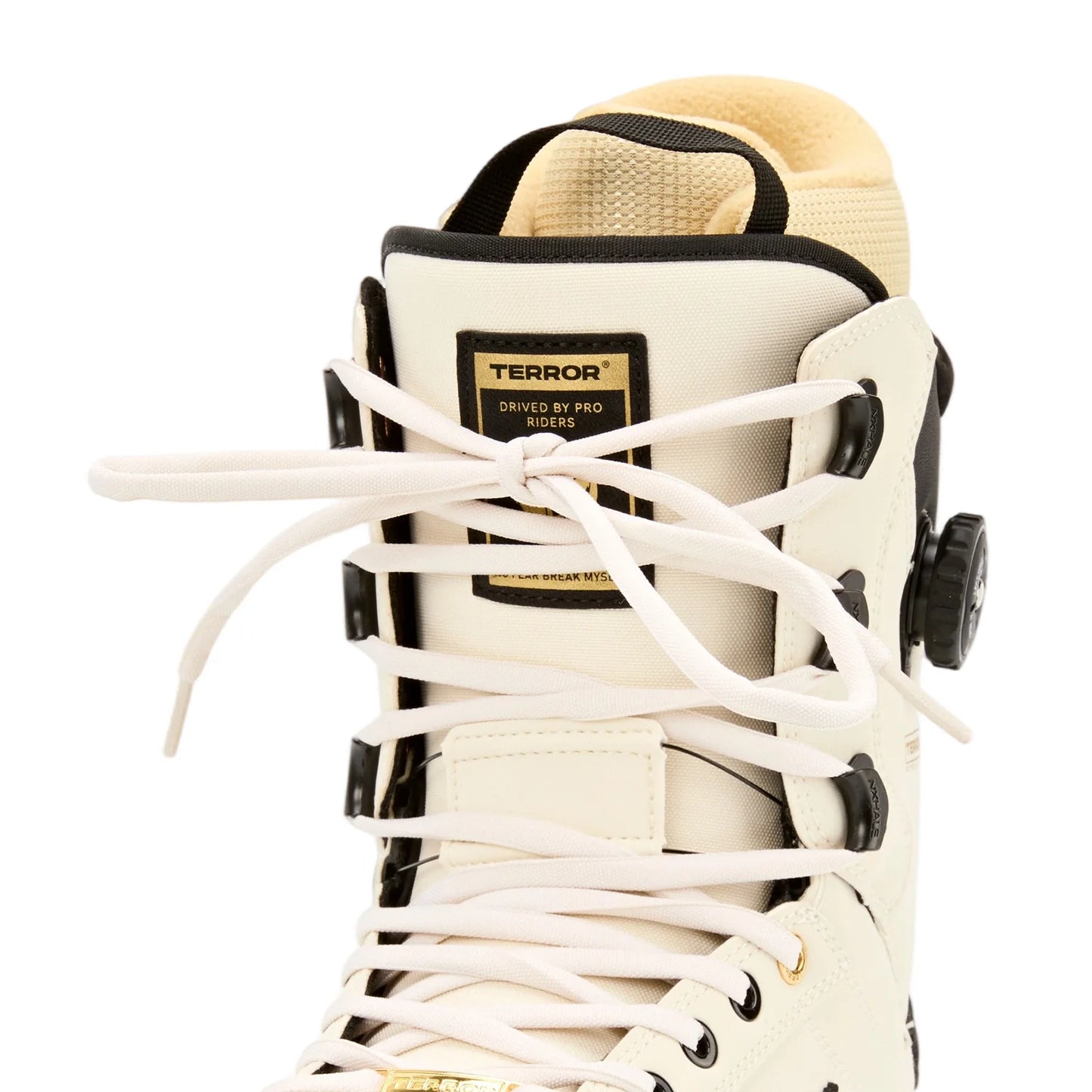TERROR Snowboard Boot Freestyle , NX Dial Lacing System and Lace-Up , All-Around Performance with Responsive Flex - 2025 model