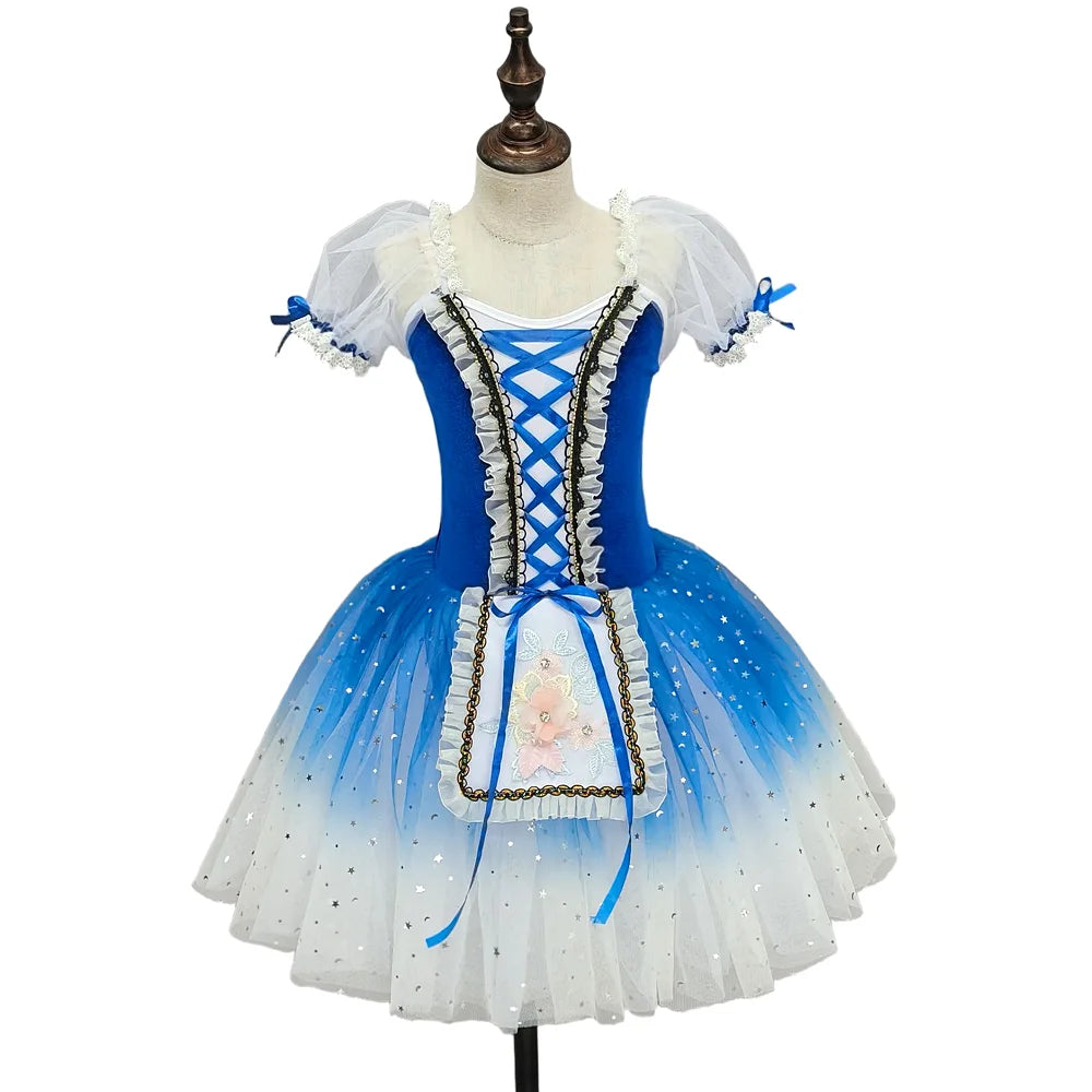 Children's ballet skirt, girls' dance skirt, campus dance program, ballet dancer costume, stage collective performance costume