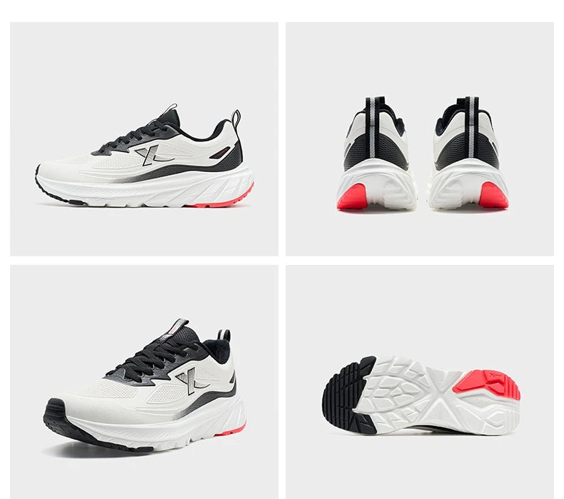 Xtep Male's Cotton Shoes 2025 Winter New Arrival Strong Wrapping Comfortable Lace Up Cushion Durability Sneakers 875419370017