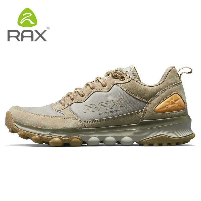 RAX Men's Waterproof Hiking Shoes Women Climbing Backpacking Trekking Boots Men Outdoor Shoes Anti-slip Mountain Sneakers Men