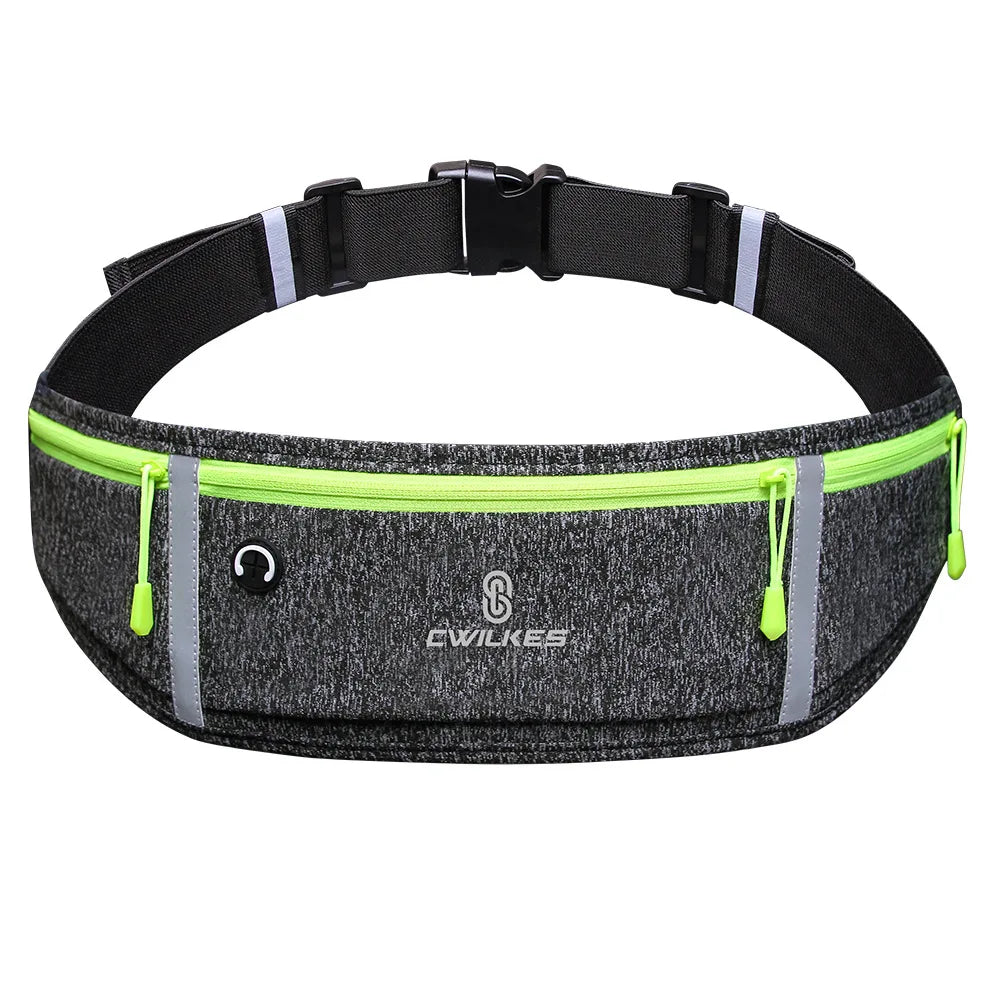 Sports Fanny Pack Women Running Belt Waist Bag Men Waterproof Gym Phone Pouch Banana Bags Run Accessories