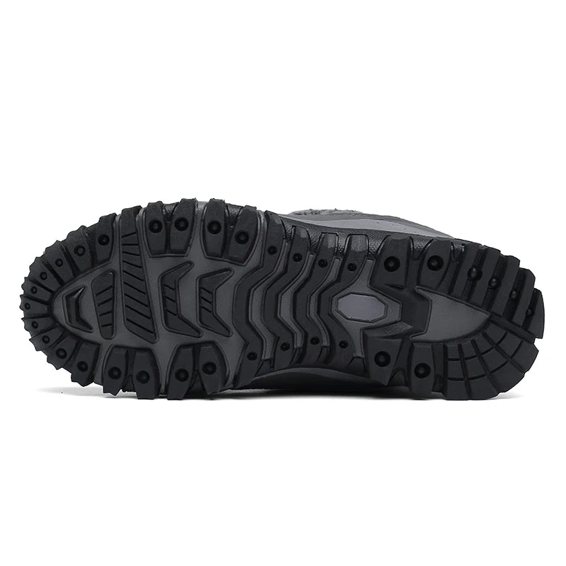 Winter Hiking Shoes Plush Trekking Boots Women Mountain Camping Treking Woman Outdoor Trail Tracking Sneakers