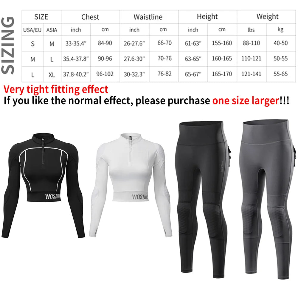 WOSAWE Women Motorcycle Jacket and Pants Set with Removable Pads Soft Protective Gear CE Level 2 Safety Moto Racing Clothes Slim