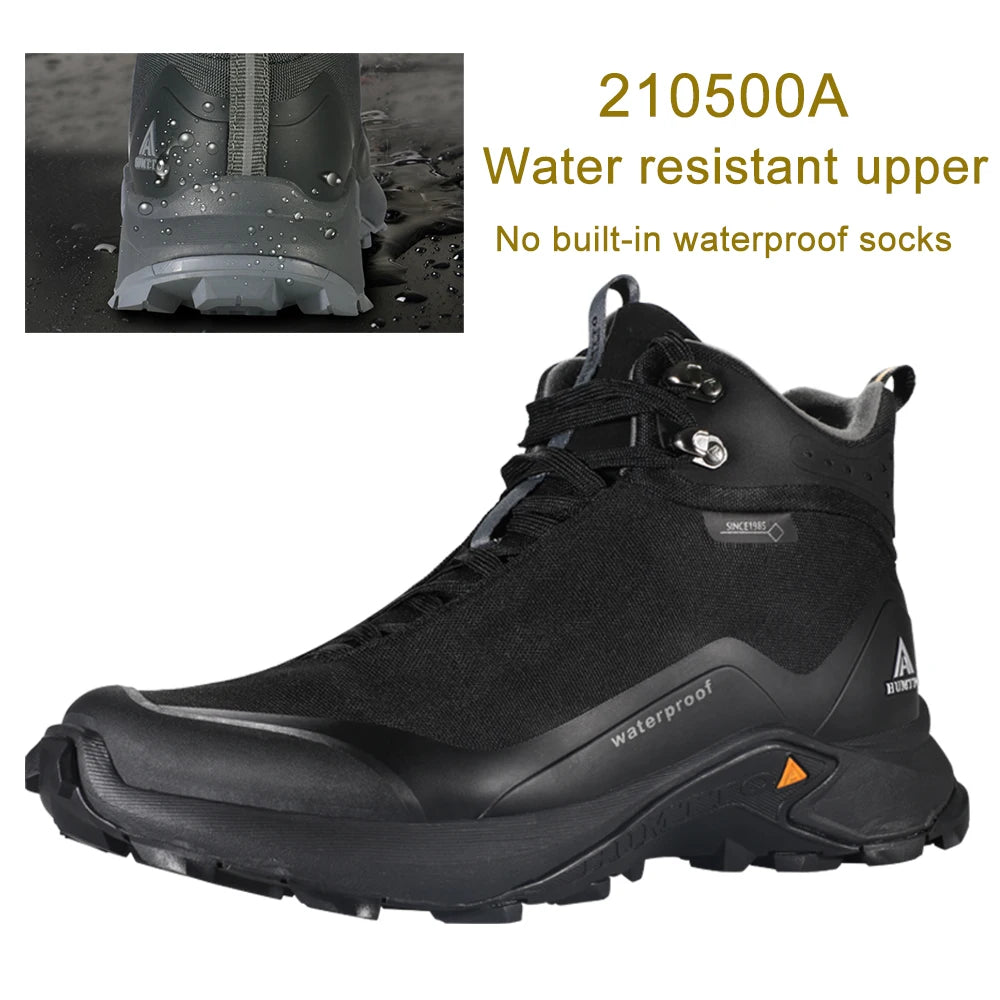 HUMTTO Waterproof Hiking Shoes for Men New Outdoor Mens Sneakers Winter Trekking Boots Male Camping Hunting Tactical Ankle Boots