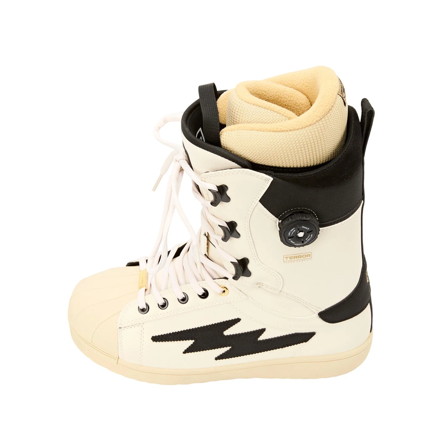 TERROR Snowboard Boot Freestyle , NX Dial Lacing System and Lace-Up , All-Around Performance with Responsive Flex - 2025 model