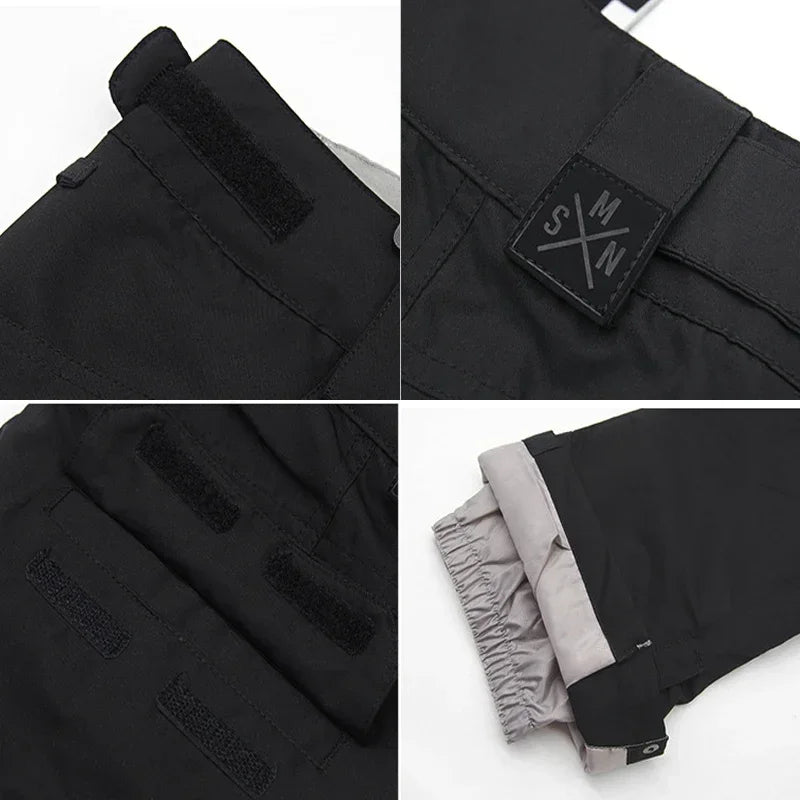 2025 Women Skiing Pants Winter Outdoor Overalls Windproof Waterproof Snow Trousers Adult Warm Ski Pants Snowboard Sport Clothing