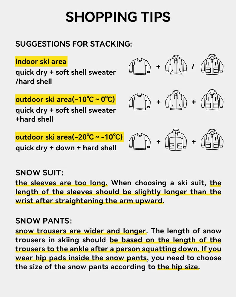 VECTOR Ski Wear Children Hooded Sweater Reflective Boys and Girls Ski Wear Thickened Warmth Waterproof Ski Equipment Ski Jacket