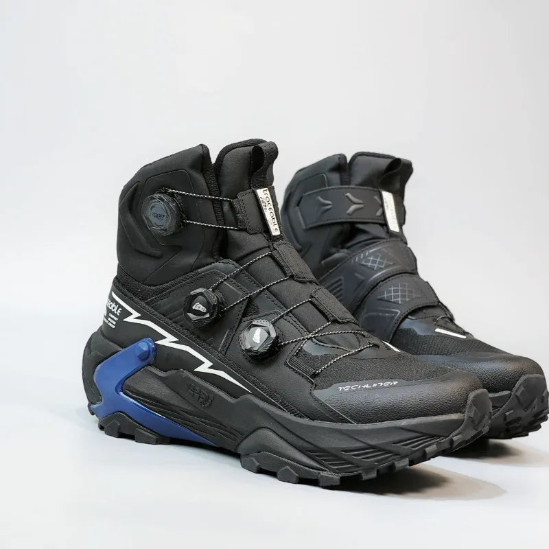 Super Cool Hiking Shoes For Men High Top Trekking Boots Man Professional Wide Feet Mens Shoe For Walking Outdoor Travel Shoe
