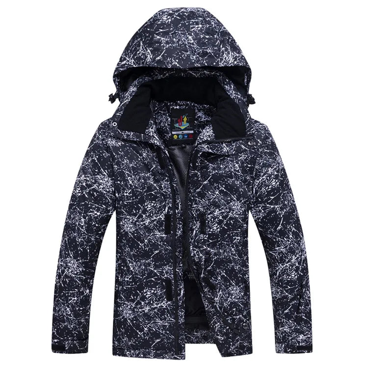 -30 Degrees Winter Thermal Warm Ski Jacket Women Waterproof Windproof Snowboard Coat Snow Costumes Female Skiing Suit 10 Colors