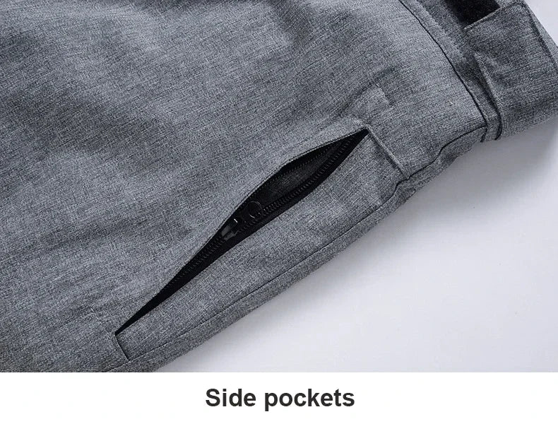 High Quality Men's Winter Waterproof Snowboard Jacket Pants Set Male Breathable Windbreak for Adults Ski Suits