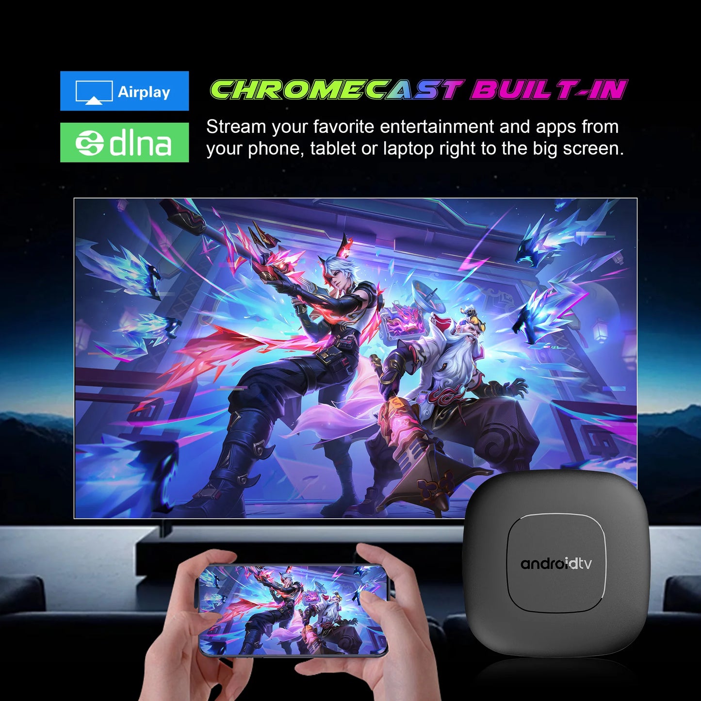 2025 mortal T1 Android16 Smart Home Theater TV Box Rockchip RK3518 Support Bluetooth5.4 Google Assistant Streaming Player WiFi 6