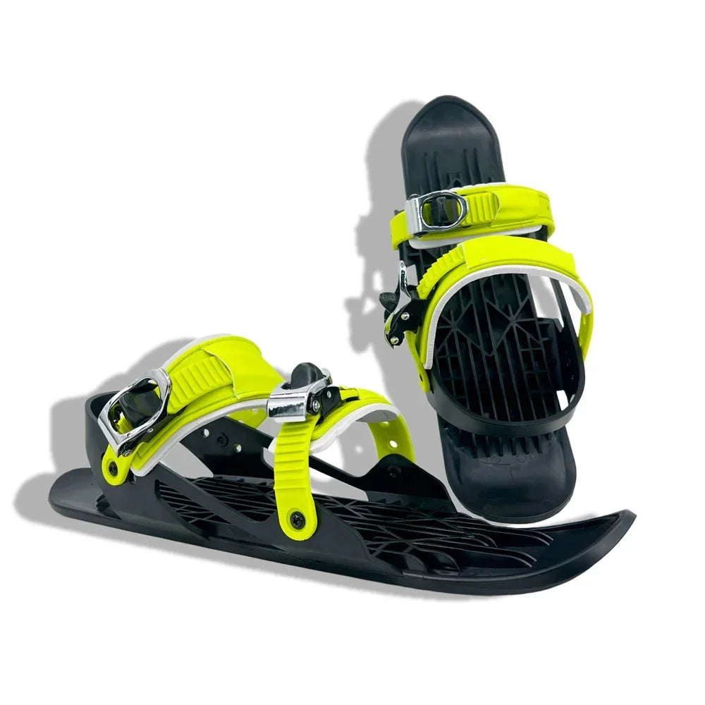 MiniSki Skates Third-generation Ski Boots For Adults And Children Outdoor Sports Snowshoes Ski Boots Sleds Mini Ski Boots