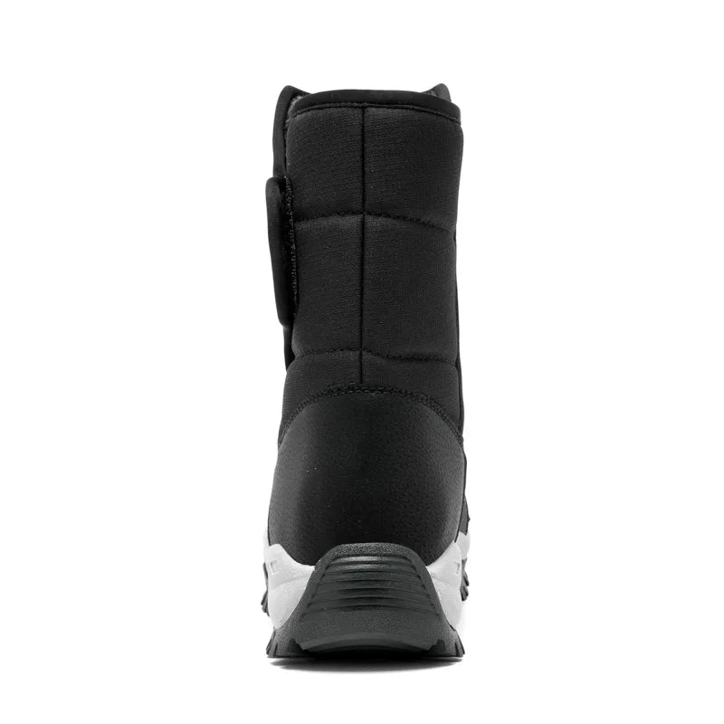 Women's Anti-Slip High-Top Trekking Boots Plush Warm Snow Shoes for Outdoor Hiking Mountain Climbing Winter Outdoor Activities