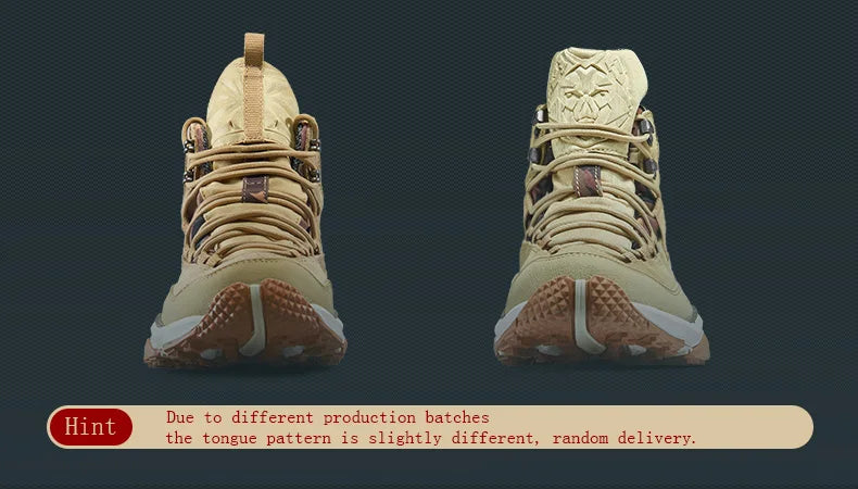 RAX Men Hiking Shoes Mid-top Waterproof Outdoor Sneaker Men Leather Trekking Boots Trail Camping Climbing Hunting Sneakers Women