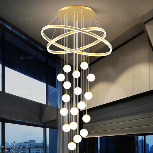 Home decoration - Hall chandelier, Dining room chandelier - Staircase chandelier, Indoor lighting equipment, Ceiling lights, Ele