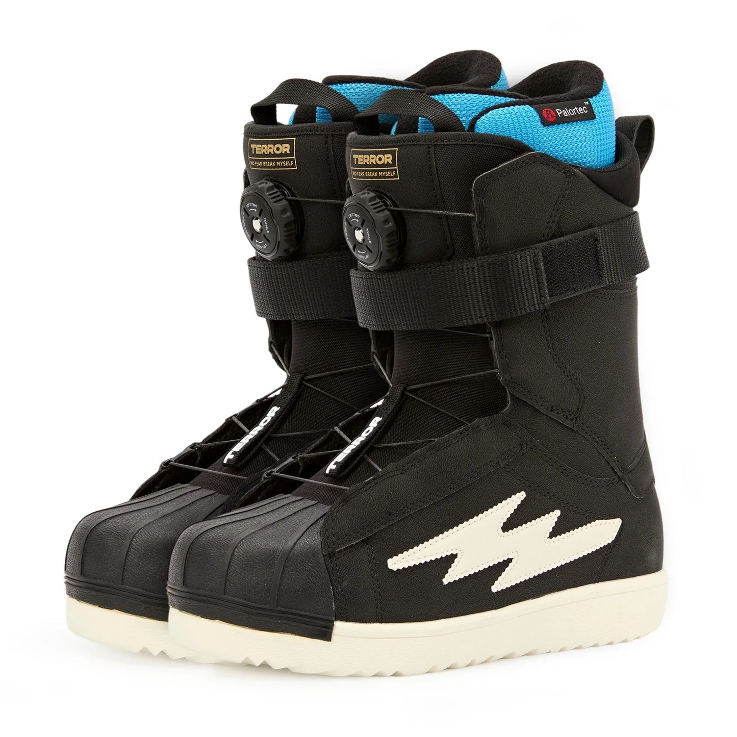 TERROR Snowboard Boot ,NX Dial Knob Lacing Systems and Hook and Loop Straps,Middle Flex,Breathable and Warm Liners - 2025