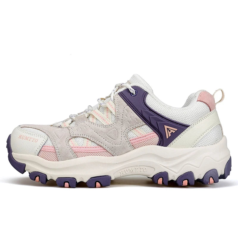 HUMTTO Women Hiking Shoes  Spring Outdoor Sports Climbing Shoes Walking shoes Warm men Trekking Sneakers Ankle Boots Breathable