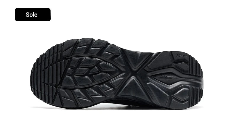 Xtep Male's Cotton Shoes 2025 Winter New Arrival Strong Wrapping Comfortable Lace Up Cushion Durability Sneakers 875419370017