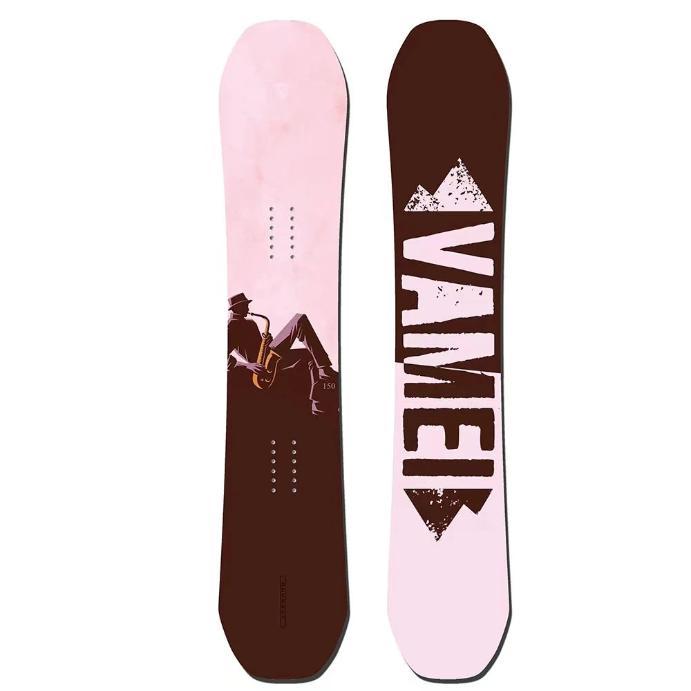Adjustable Black Snowboard Aluminum Snowboard and Bundle Men's Bundle Snowboard Bundle