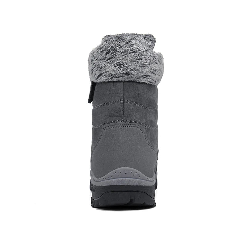Winter Hiking Shoes Plush Trekking Boots Women Mountain Camping Treking Woman Outdoor Trail Tracking Sneakers