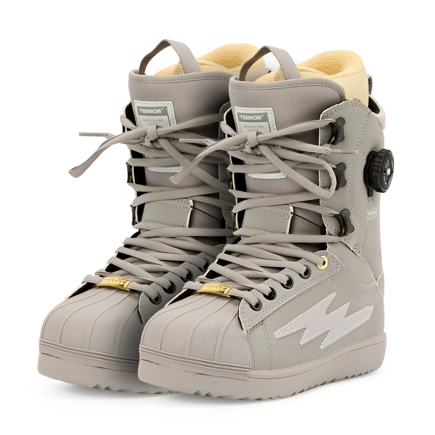 TERROR Snowboard Boot Freestyle , NX Dial Lacing System and Lace-Up , All-Around Performance with Responsive Flex - 2025 model