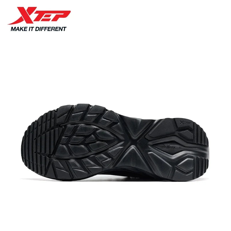 Xtep Male's Cotton Shoes 2025 Winter New Arrival Strong Wrapping Comfortable Lace Up Cushion Durability Sneakers 875419370017