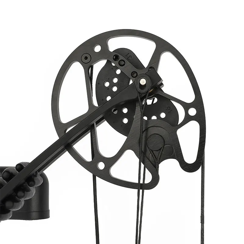 KAIMEI HAN Archery 30-60 Lbs Compound Bow and Arrow Set 320fps 80% Let Off for Right Hand Hunting Target Shooting Aim