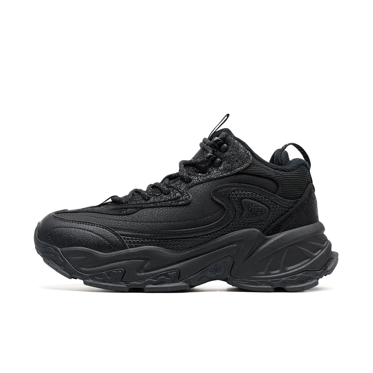 Xtep Male's Cotton Shoes 2025 Winter New Arrival Cushioning Warm Wear-Resistant Soft Lightweight Jogging Sneakers 875419370009