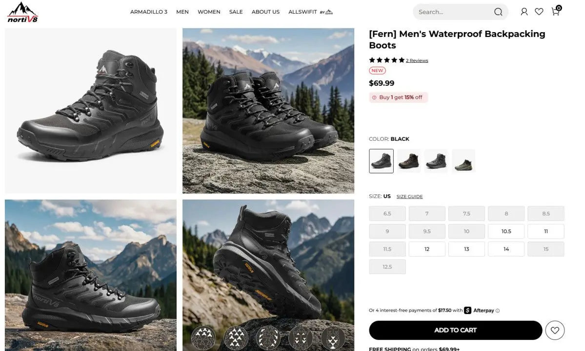 2025 Hot Sale Men Trekking Boots Green Brown Outdoor Walking Shoe Man Designer Mountain Shoes  Hiking Boots