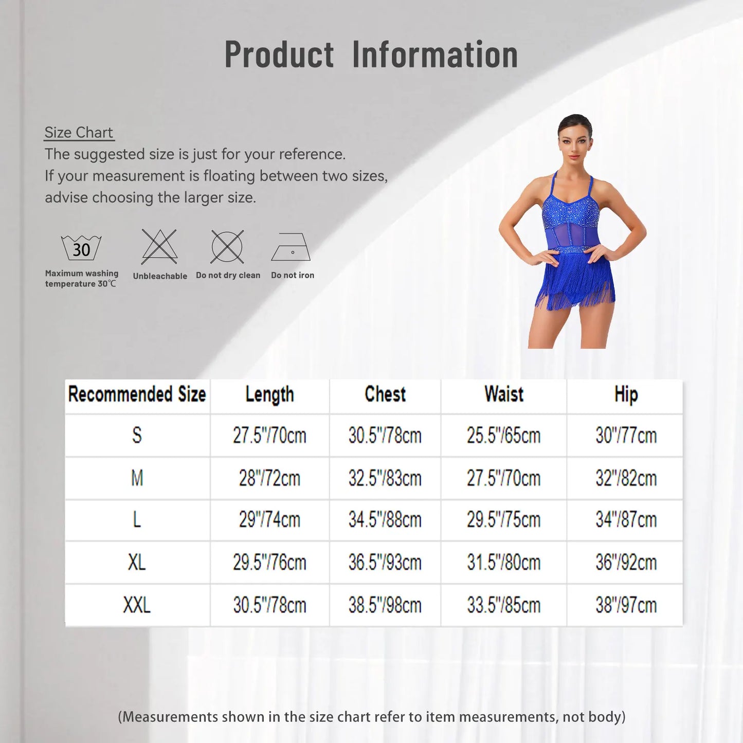 Womens Latin Dance Dress Sheer Mesh Patchwork Tiered Tassel Bodysuit Dress and Gloves for Tango Samba Dance Ballroom Dancewear