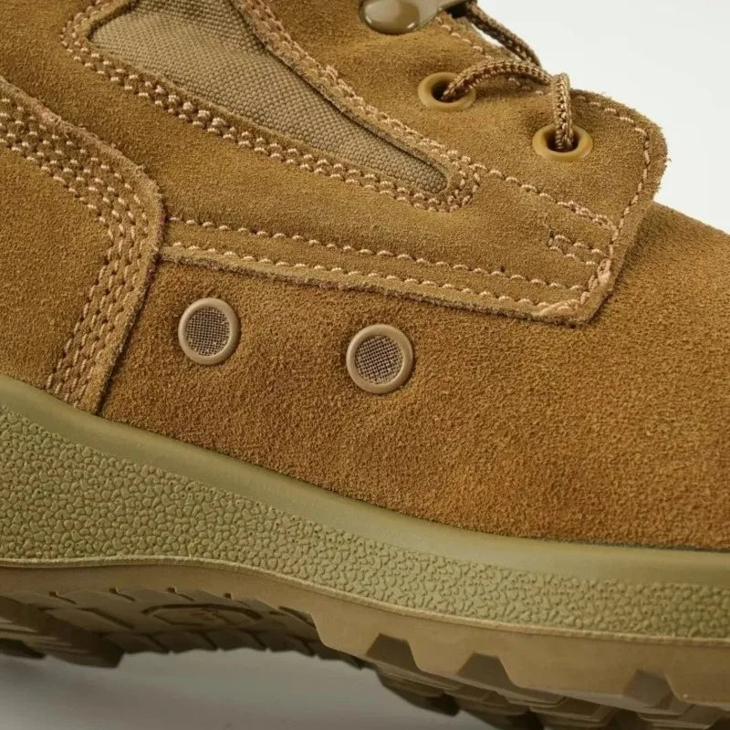 Classic Brand Hiking Shoes For Men Good Quality Suede Leather Trekking Boots Man Comfortable Hiking Shoe Non-Slip Hunting Shoes