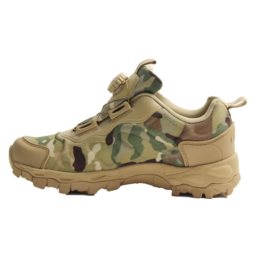 NEW DESIGN ESDY Quick Lace Knob Quick Response Hiking Boots for Men Women Breathable Outdoor Trekking Boots Sports Sneakers