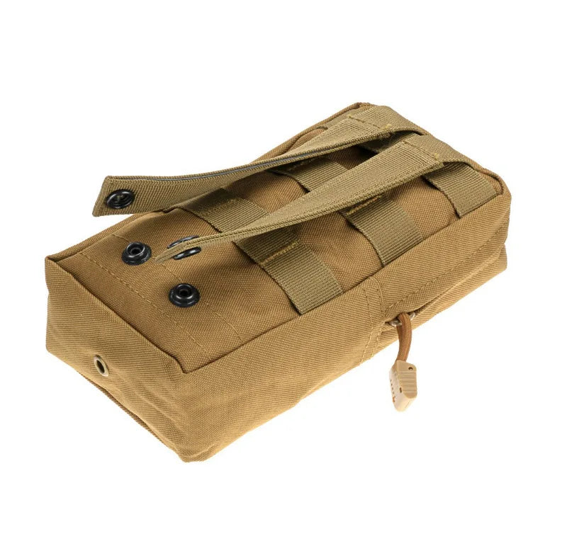 Outdoor Tactical Pouch Oxford EDC Molle Tool Pack Zipper Waist Accessories Durable Belt Camo Bag For Hunting Hiking Sports