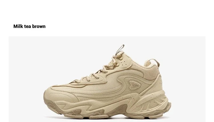 Xtep Male's Cotton Shoes 2025 Winter New Arrival Cushioning Warm Wear-Resistant Soft Lightweight Jogging Sneakers 875419370009