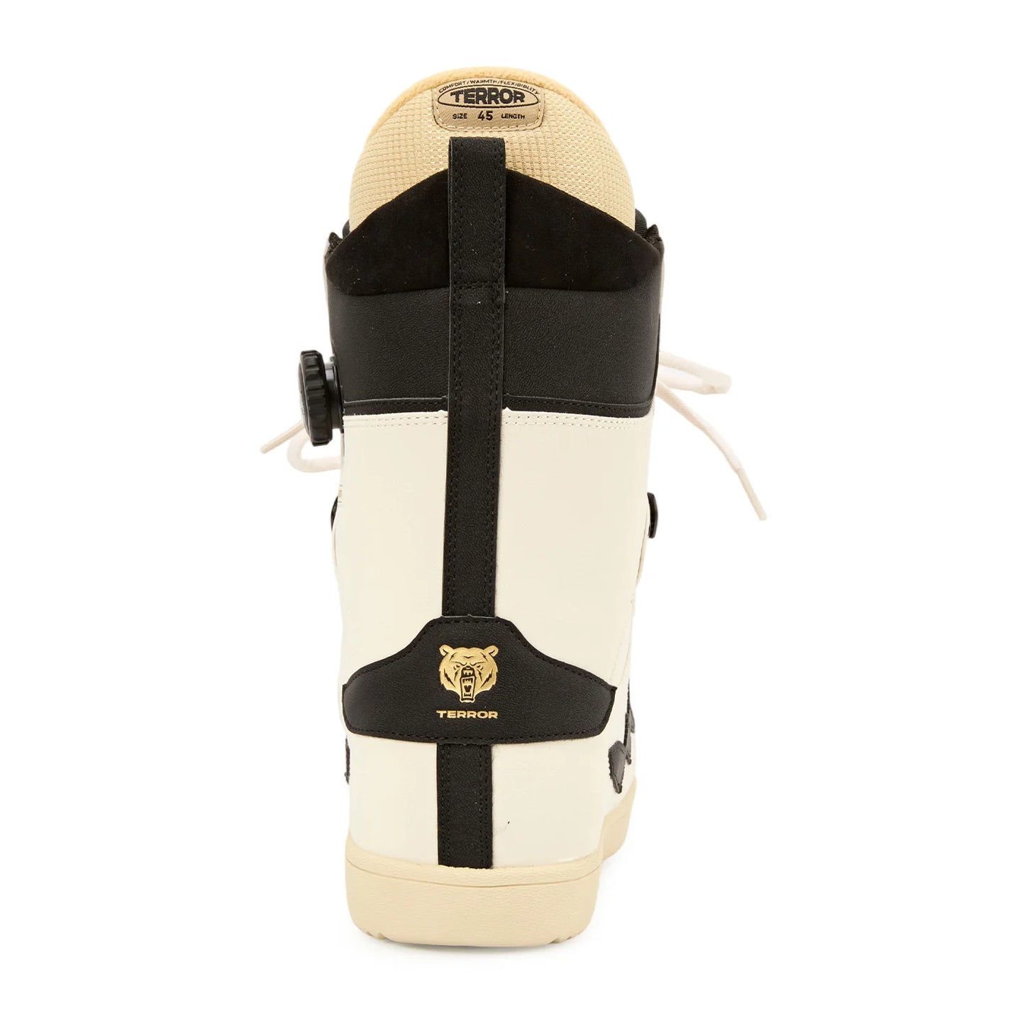 TERROR Snowboard Boot Freestyle , NX Dial Lacing System and Lace-Up , All-Around Performance with Responsive Flex - 2025 model