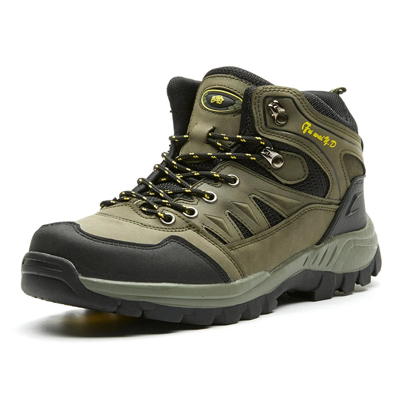Outdoor Hiking Shoes Men and Women High-top Climbing Boots Non-slip Wear-resistant Trekking Shoes for Men 2024 Autumn Winter