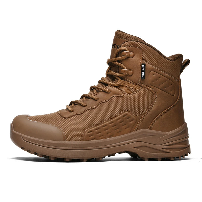 Large Size 47 Men's Hiking Shoes Outdoor Trekking Casual Tactical Boots Waterproof Fabric Mountain Climbing Shoes Hunting Boots